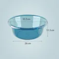 Extra large blue plastic wash basin household laundry tub and vegetable washing container - Extra Large / Blue