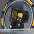 Kids cyberpunk manual water gun beach toy with clear tank for summer outdoor play - Black