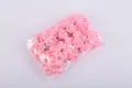 Pink foam rose heads artificial flowers craft decor packaging materials in pink color - Pink