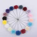 Künstliche PE-Schaumstoff Rosen Blütenköpfe mit Stielen, bunte DIY Blumen Deko für Hochzeit. - Kundenspezifische Bearbeitung möglich