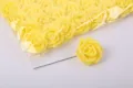 PE Schaumstoff Rosen Künstliche Blumen mit Stiel Gelb Hochzeit Party Dekoration - Gelb