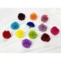 Colorful artificial soap flower heads for DIY crafts, wedding decoration and gifts. - Carnations - Light Purple