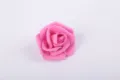 Pink PE foam rose flower head for DIY craft, wedding decor, party, and gift box. - Rose Red