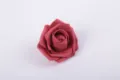 Artificial PE Foam Rose Flower Head 7cm for DIY Craft Wedding Party Floral Decoration - Burgundy