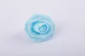 7cm PE Schaumstoff Rosenkopf Hellblau Künstliche Blume für Hochzeit Basteln DIY - Hellblau