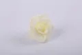 7cm weiss Schaumstoff Rosenbluete kuenstliche Blume fuer DIY Hochzeit Deko Zubehoer. - Milchweiß