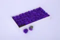 Wholesale 3-layer purple rose soap flower heads packed in a neat gift box variant. - Rose - Dark Purple