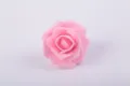 Rosa Schaumstoff künstliche Rosenblüte für Dekoration Handwerk und DIY Projekte, 7cm. - Dunkelrosa