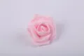 Rosa PE Schaumstoff Rosenblütenkopf 7cm für DIY Handwerk Hochzeit Party Deko Zubehör Neu - Hellrosa