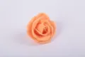Pfirsich PE Schaum Rosenkopf 7cm Künstlicher Blumenkopf für DIY Handwerk Hochzeit Dekor - Orange