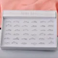 Set mit 36 minimalistischen verstellbaren silberfarbenen Ringen in einer weißen Displaybox - Stil 4 (36 Stück Boxed) / 36er-Set Box