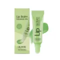 OUHOE moisturizing green lip balm tube with box, nourishing dry lips and long-lasting hydrating. - Green