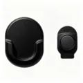 Black magnetic remote control holder wall mount socket fixer hook variant product display. - Black Zirconia Set