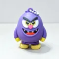 Mignon taille-crayon monstre violet taille-crayon de dessin animé portable pour enfants - Violet