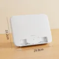 Supporto di lettura pieghevole regolabile leggio bambini supporto tablet bianco multifunzione - Bianco