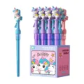 Jouet de baguette à bulles licorne de dessin animé, grand fabricant de bulles d'épée. - Baguette à bulles licorne 50 cm