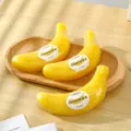 Savon artisanal en forme de banane, savon de bain hydratant aux extraits de fruits, variante. - Style Banane