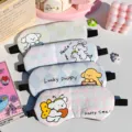 Niedliche und bequeme Cartoon Studenten Schlafaugenmaske atmungsaktiv Schattierung - Line Puppy-Serie - 1 Stück zufällig