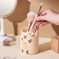 Joli porte-stylo capybara organisateur de bureau conteneur multifonctionnel pour pinceaux. - Pot à Crayons Capybara / Blanc