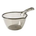 Variante de louche à eau en plastique transparent, outil de lavage ménage cuisine épais durable. - Gris Transparent