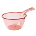 Louche à eau en plastique rose transparent, cuillère de cuisine épaisse et durable. - Rouge Transparent