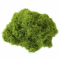 Mousse verte artificielle pour plantes en pot de jardin, bricolage et décoration murale. - Paquet de 100g / Vert clair