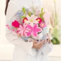 Ramo de flores limpiapipas hecho a mano producto terminado para regalo del dia de la madre. - NNSP030
