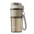 Tragbarer Kaffeetasse Becher mit Strohhalm bruchsicherer Plastik Wasserbecher für Herren - Große Kapazität / Kaffee