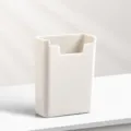 Weißer Stifthalter magnetische Aufbewahrungsbox Schreibtisch Organizer Büro 1 Stück - Weiß