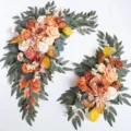 Arrangement floral de roses artificielles fait main pour arche de mariage et décoration. - Nouveau modèle 2023 GM001