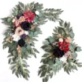 Fleurs d'arche de mariage eucalyptus artificiel arrangement floral pour décor de fond - Nouveau modèle 2023 GM004