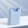 Blauer magnetischer Stiftehalter Büro Schreibtisch Organizer einzelner Aufbewahrungsbecher - Macaron Blau