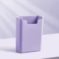 Magnetische pennenbak, paarse opbergdoos voor whiteboard en kantoorartikelen, wandorganizer. - Macaron Paars