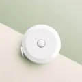 Mini Cinta Metrica 2M Blanco Macaron 1Unidad Flexible Portatil Para Cuerpo Cintura - 2 Metros / 1 Pieza / Blanco