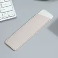 Custodia per penna in pelle PU minimalista segnalibro d'affari cancelleria elegante - 539-Grigio chiaro