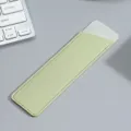 Green leather pen sleeve business bookmark holder stylish stationery accessory gift for office desk - 539-Yellow-Green