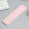 Pink leather pen sleeve business bookmark pen pouch minimalist protective cover for gift. - 539-Pink