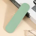 Astuccio singolo in pelle PU verde menta custodia per penna portatile organizzatore - Verde chiaro
