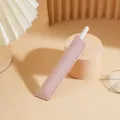 Rosa PU Leder Einzelschreibgerätectui, minimalistische tragbare Stiftschutzhülle für Büro - 541 Rosa