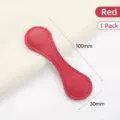 Rote magnetische Saumklammer für Hosen und Ärmel, nahtlose Magnetschnalle - Stil 4 Saumfixierer / 1 Stück / Rot