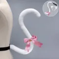 Σετ αυτιών και ουράς γάτας Lolita με ροζ φιόγκο και καμπανάκι για χαριτωμένο cosplay. - Ουρά Γάτας / Λευκό Ροζ Λωτού