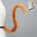 Ensemble de cosplay queue et oreilles de chat en peluche, ideal pour les conventions anime. - Chameau (Queue)