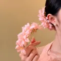 Elegante pettine per capelli con fiori rosa e spilli dorati per acconciature Hanfu. - 2# chinese flower hairpin-pink