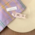 Sweet pink fish-shaped hair clip featuring minimalist black line patterns for girls - Pink Fish