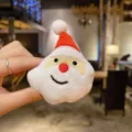 Lindo accesorio de pelo de peluche de Papá Noel para regalos de Navidad festivos - 15# Papá Noel con Barba