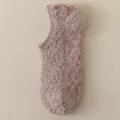 Zachte antislip vloersokken van koraalvlies in mauve voor comfortabel binnenshuis - Bruin