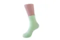 Soft light green coral fleece fluffy sleep sock for men and women, candy color SKU view - Sizes 39-44 / Fruit Green