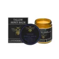 Balsamo di miele di sego di bue con cera d'api e olio d'oliva per idratare la pelle secca. - Lavanda