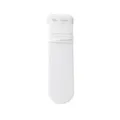 Chaussettes plissées classiques blanches pour femmes en coton respirant pour le quotidien - Taille unique / White vertical lace