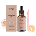 Hoygi Facial Dermaplane Oil Set with Razor Hydrating Skincare 60ml for Smooth Skin Care - 60ml + Eyebrow Razor 1pc